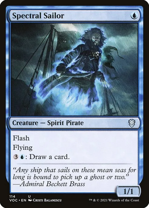 Spectral Sailor · Crimson Vow Commander 114/188
