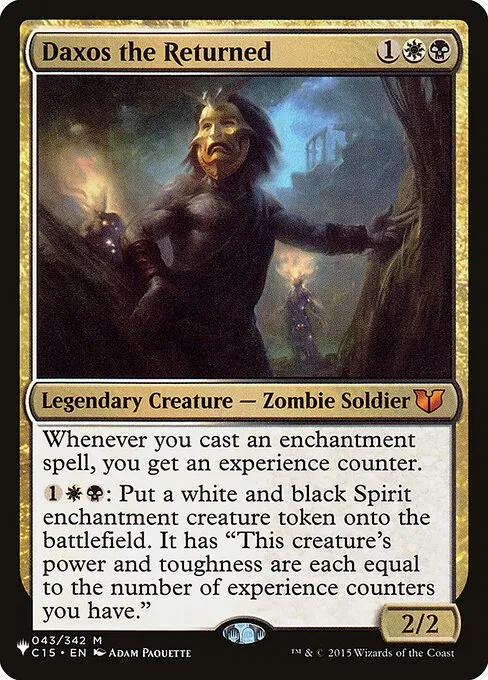 Daxos the Returned · The List C15-43/5050
