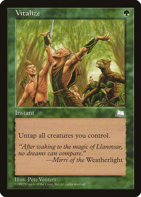 Vitalize · Weatherlight 145/167