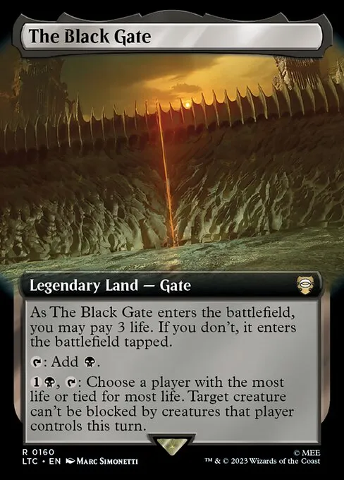 The Black Gate · Tales of Middle-earth Commander 160/591