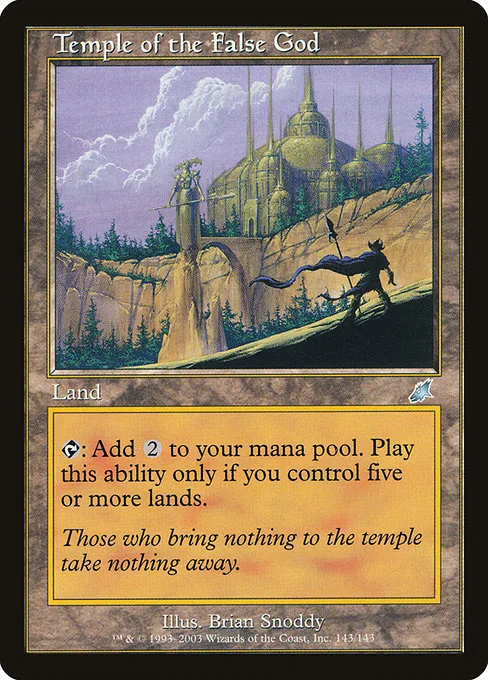 Temple of the False God · Scourge 143/143