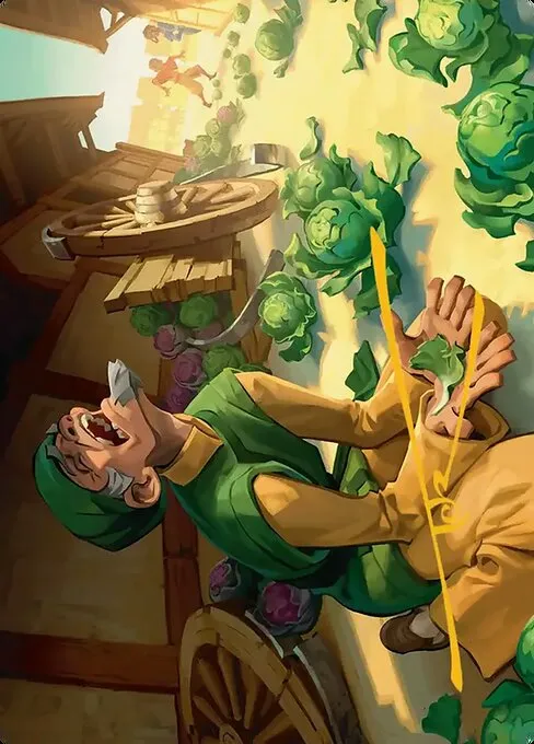 Unlucky Cabbage Merchant // Unlucky Cabbage Merchant · Avatar: the Last Airbender Art Series 19/54
