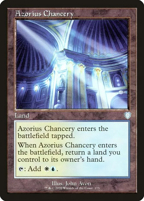 Azorius Chancery · The Brothers' War Commander 175/209