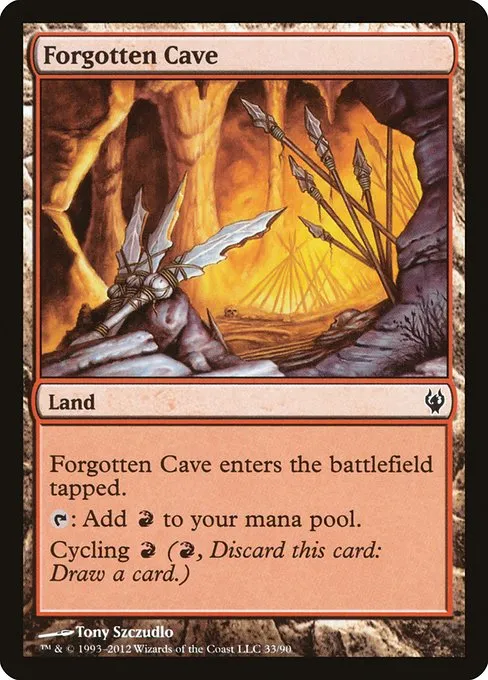 Forgotten Cave · Duel Decks: Izzet vs. Golgari 33/90