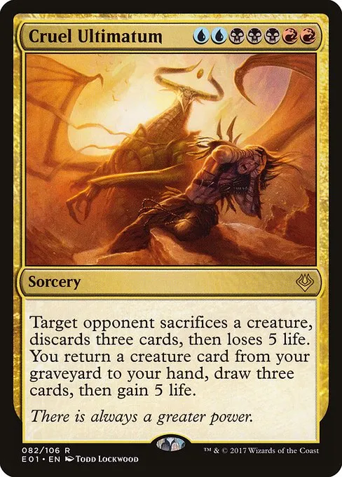 Cruel Ultimatum · Archenemy: Nicol Bolas 82/106
