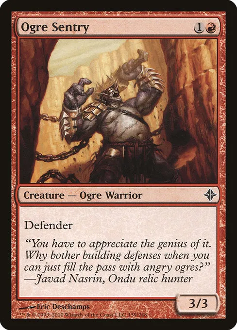 Ogre Sentry · Rise of the Eldrazi 159/248