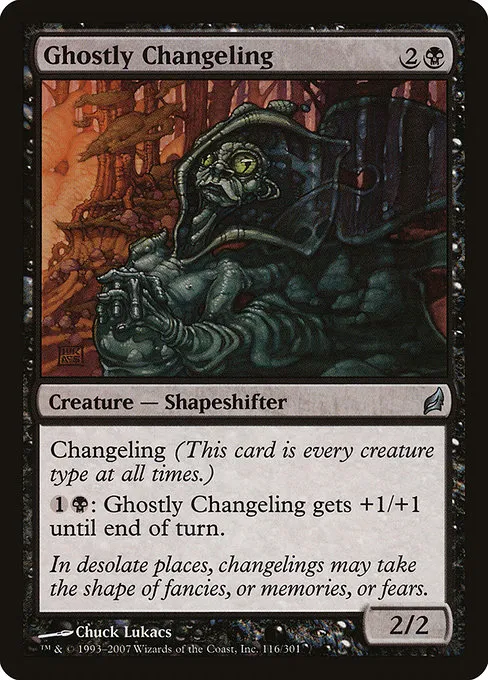Ghostly Changeling · Lorwyn 116/301