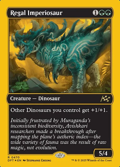 Regal Imperiosaur · Aetherdrift 470/553