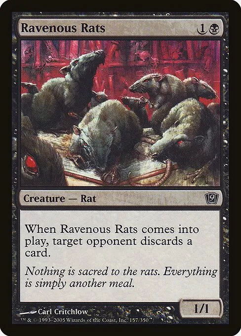 Ravenous Rats · Ninth Edition 157★/710