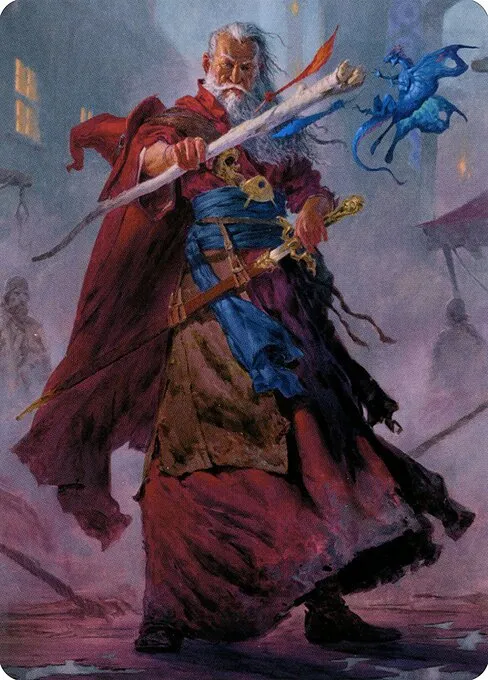 Elminster // Elminster · Battle for Baldur's Gate Art Series 64/81