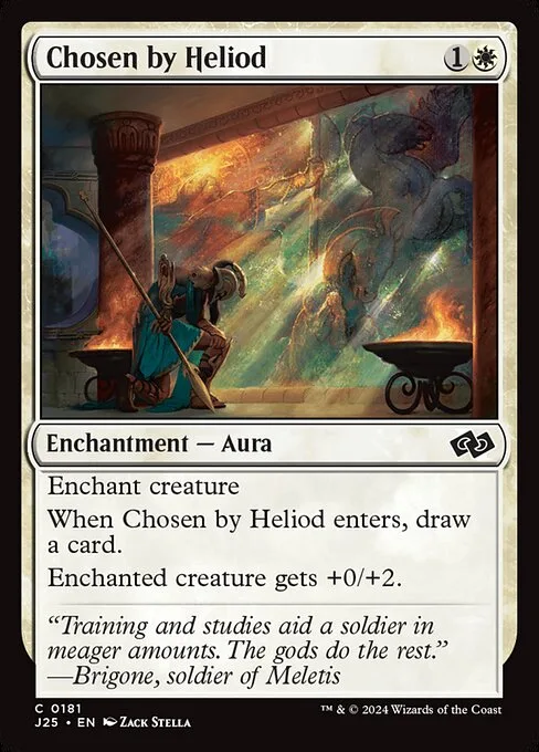 Chosen by Heliod · Foundations Jumpstart 181/779