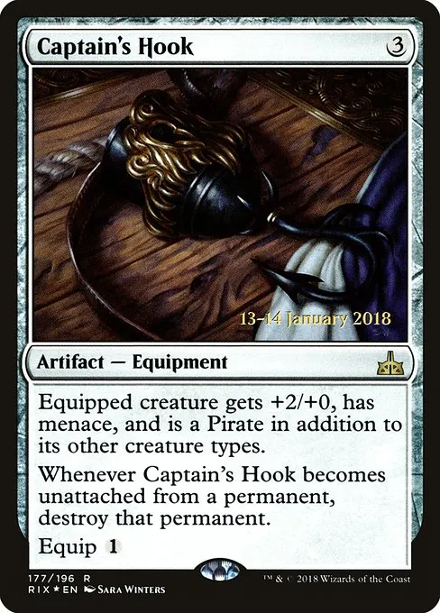 Captain's Hook · Rivals of Ixalan Promos 177s/98