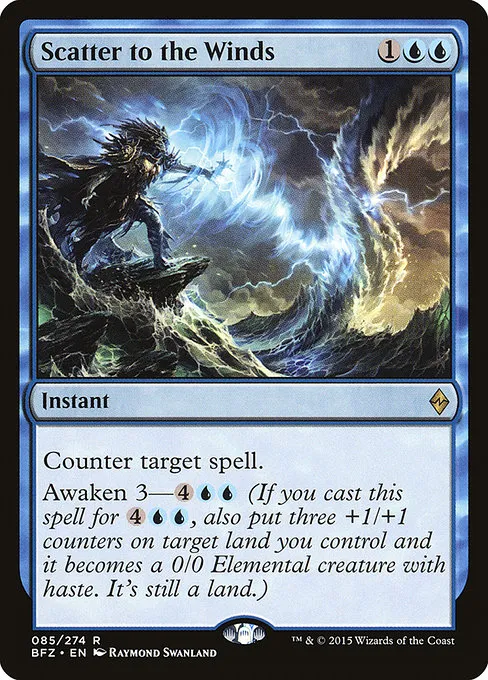 Scatter to the Winds · Battle for Zendikar 85/299