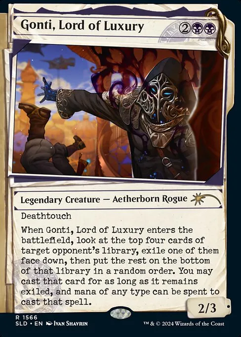 Gonti, Lord of Luxury · Secret Lair Drop 1566/2547