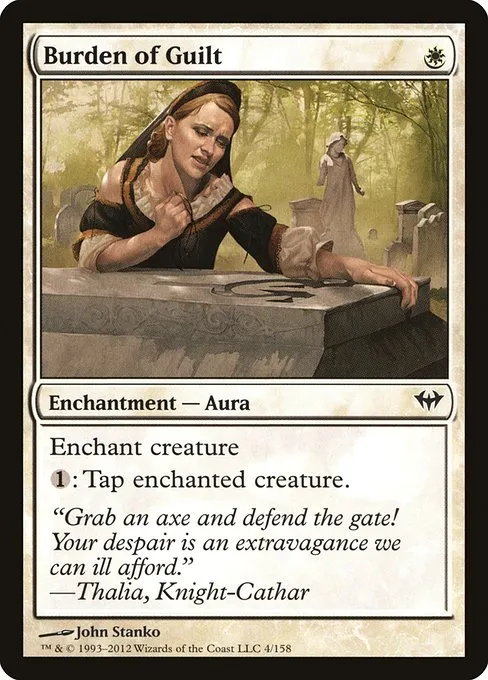 Burden of Guilt · Dark Ascension 4/158