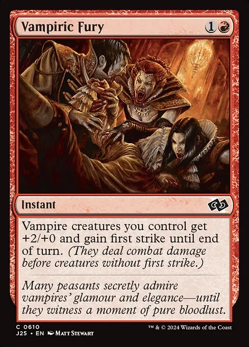 Vampiric Fury · Foundations Jumpstart 610/779