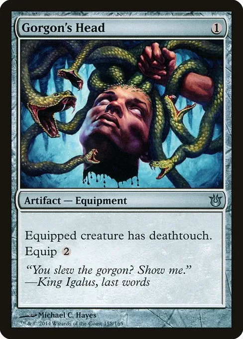 Gorgon's Head · Born of the Gods 158/165