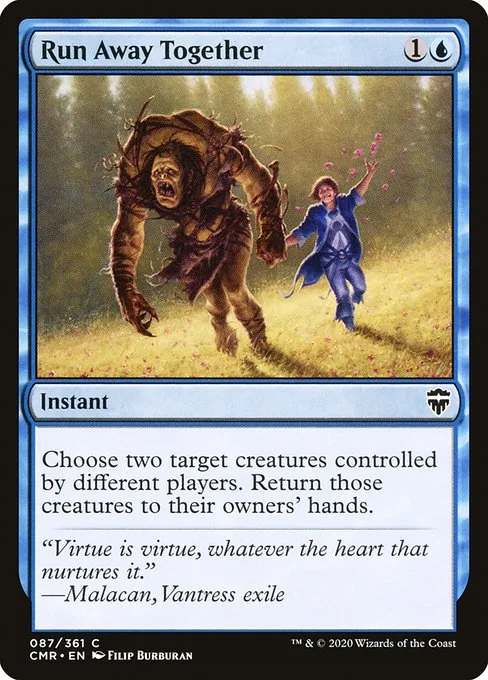 Run Away Together · Commander Legends 87/718
