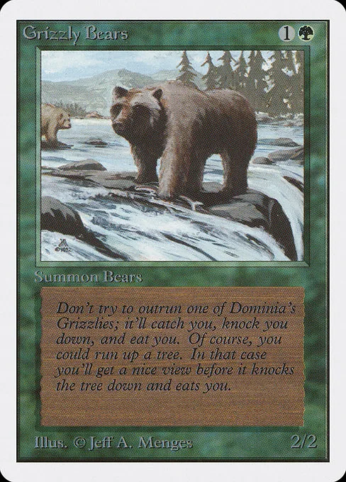 Grizzly Bears · Unlimited Edition 200/302