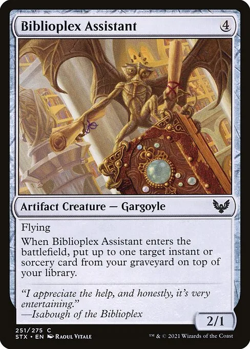 Biblioplex Assistant · Strixhaven: School of Mages 251/393
