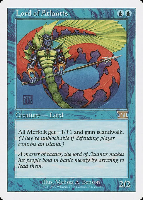 Lord of Atlantis · Classic Sixth Edition 79/351