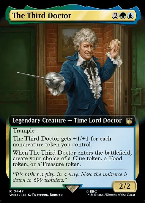 The Third Doctor · Doctor Who 447/1178