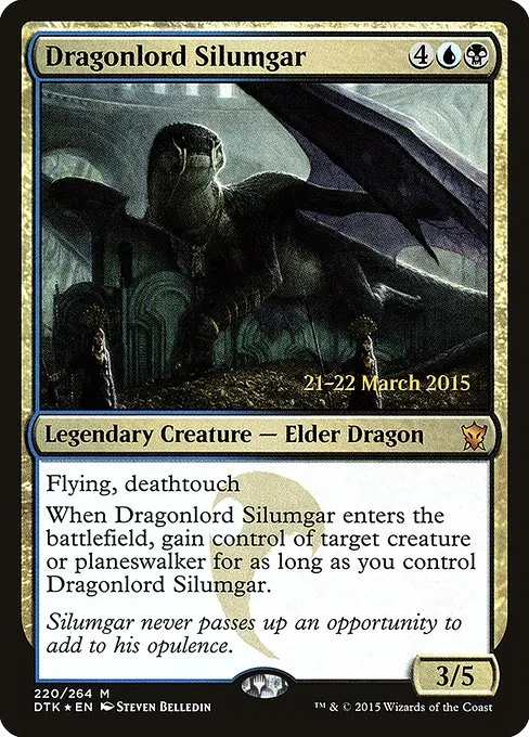 Dragonlord Silumgar · Dragons of Tarkir Promos 220s/51