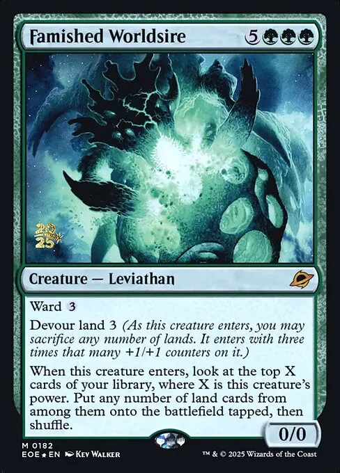 Famished Worldsire · Edge of Eternities Promos 182s/160