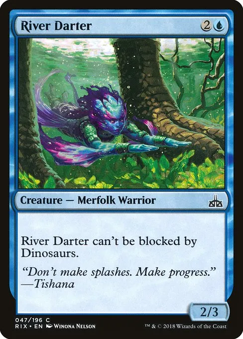 River Darter · Rivals of Ixalan 47/205
