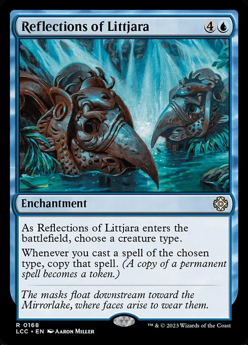 Reflections of Littjara · The Lost Caverns of Ixalan Commander 168/370