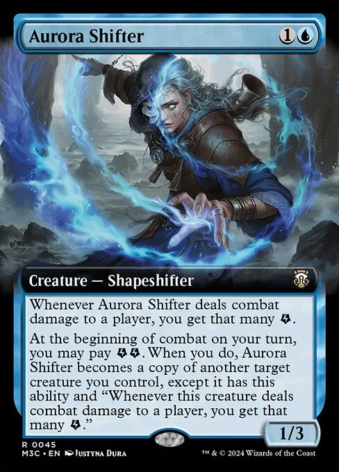 Aurora Shifter · Modern Horizons 3 Commander 45/398