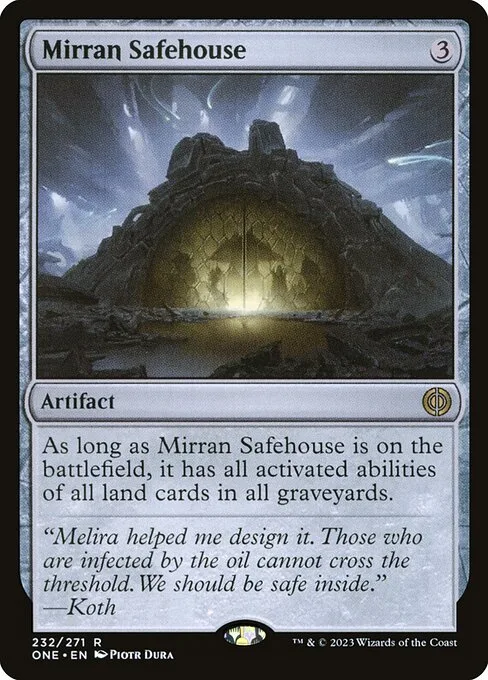 Mirran Safehouse · Phyrexia: All Will Be One 232/479