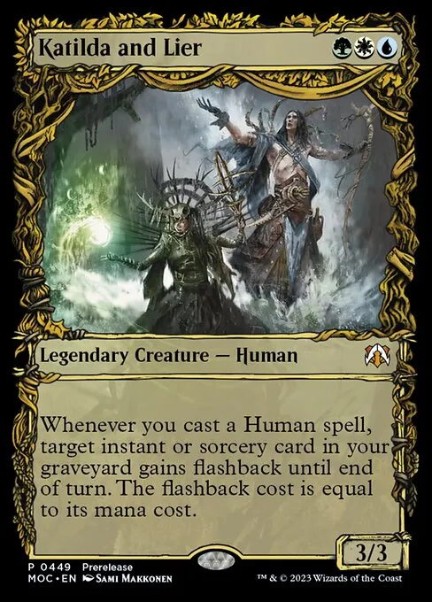 Katilda and Lier · March of the Machine Commander 449/450