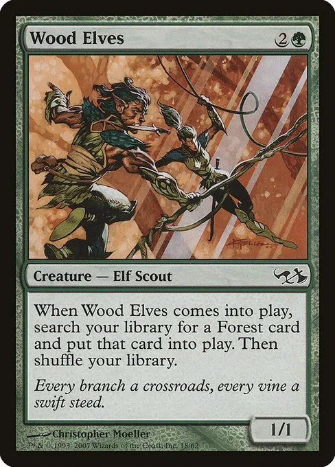 Wood Elves · Duel Decks: Elves vs. Goblins 18/62