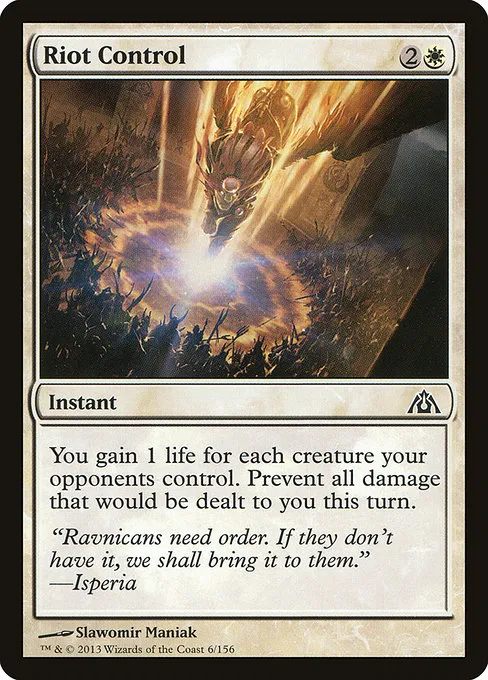 Riot Control · Dragon's Maze 6/156