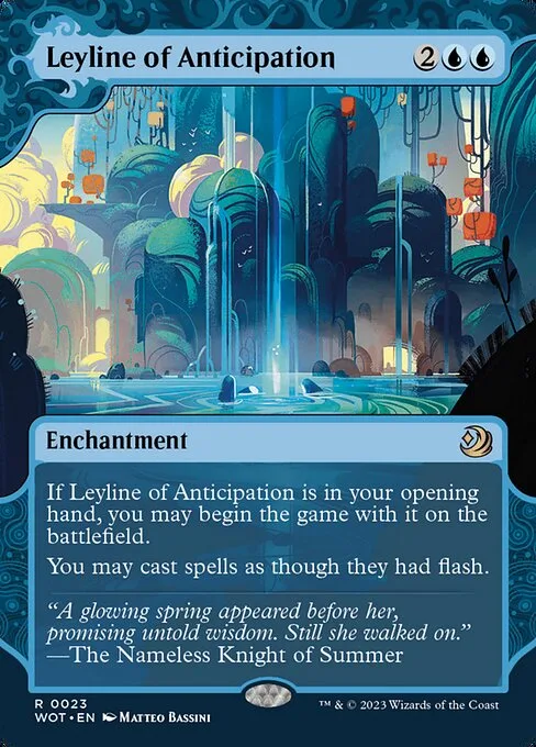 Leyline of Anticipation · Wilds of Eldraine: Enchanting Tales 23/103