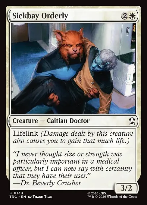 Sickbay Orderly · Star Trek Commander 138/1