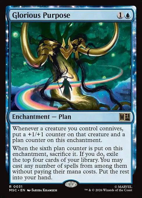 Glorious Purpose · Marvel Super Heroes Commander 31/9