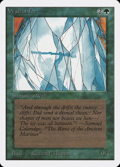 Wall of Ice · Unlimited Edition 225/302