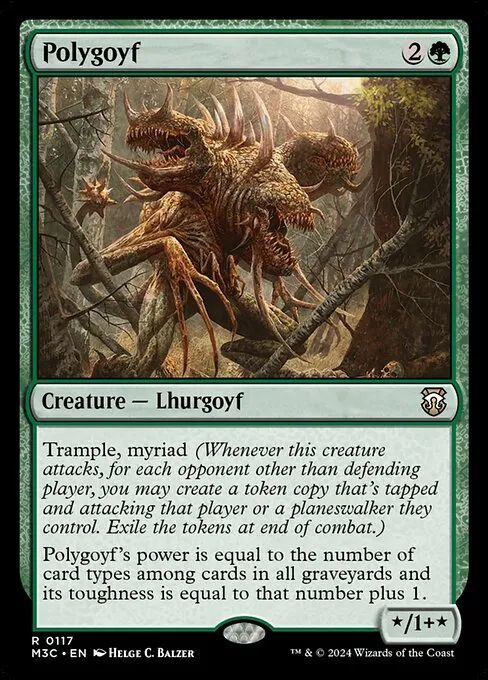 Polygoyf · Modern Horizons 3 Commander 117/398
