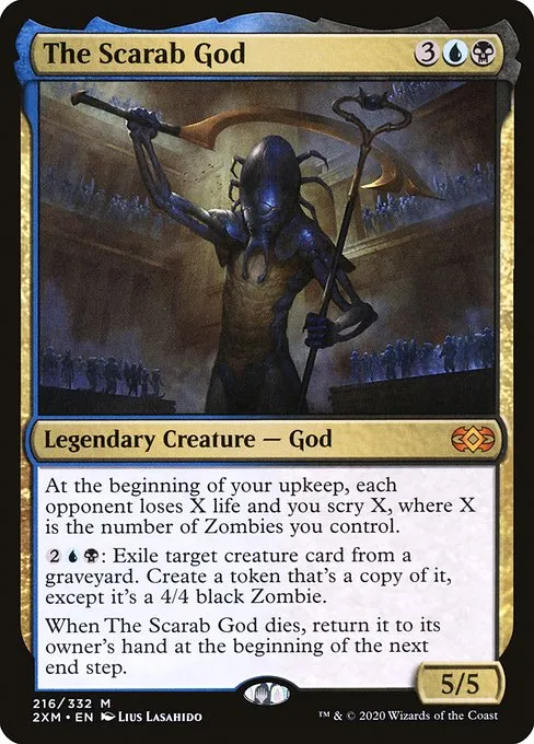 The Scarab God · Double Masters 216/384
