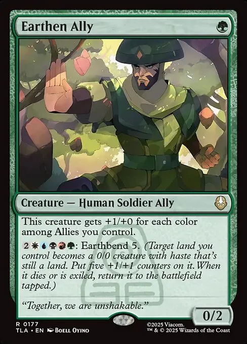 Earthen Ally · Avatar: The Last Airbender 177/394