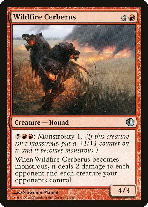 Wildfire Cerberus · Journey into Nyx 116/165