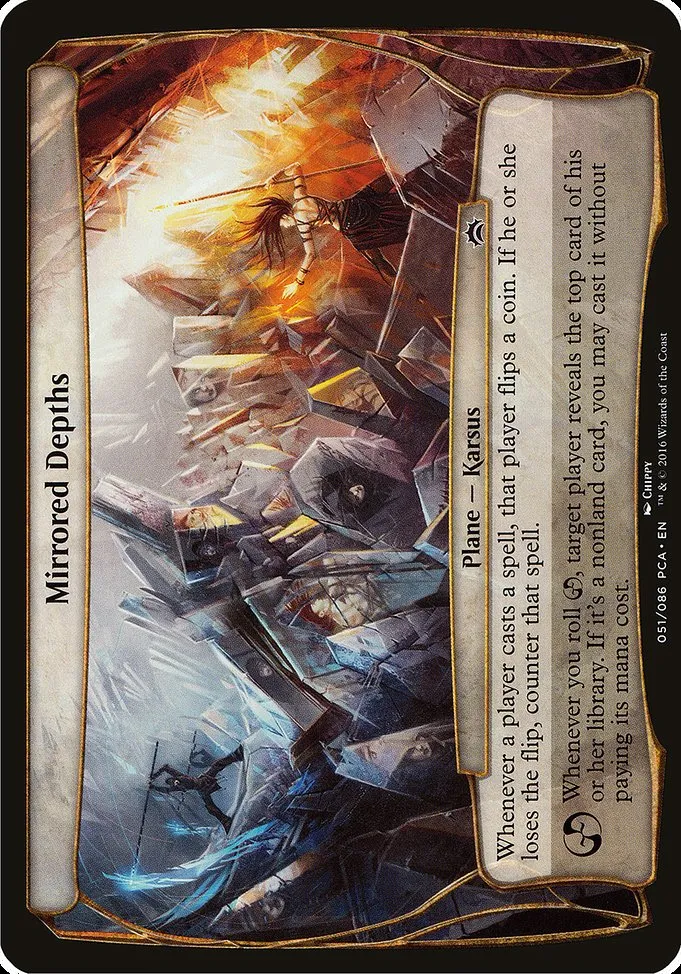 Mirrored Depths · Planechase Anthology Planes 51/86