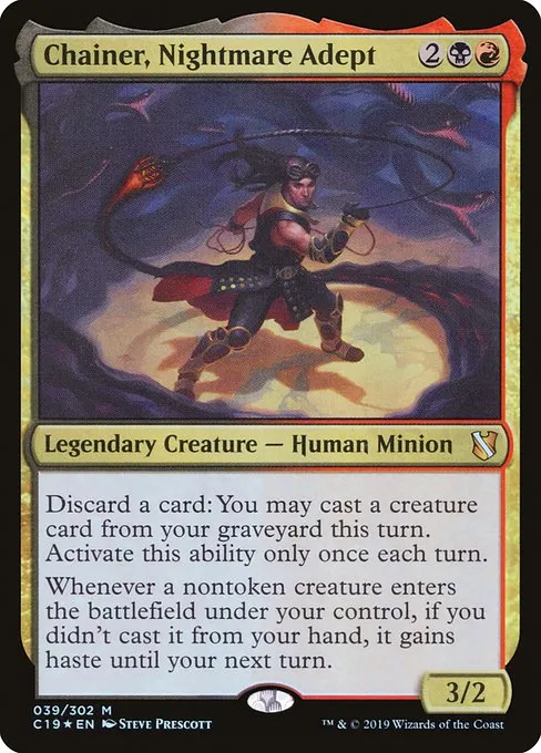 Chainer, Nightmare Adept · Commander 2019 39/302