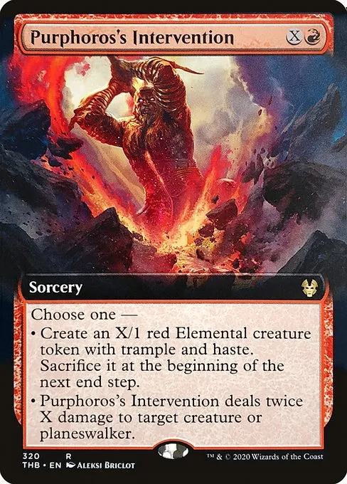 Purphoros's Intervention · Theros Beyond Death 320/358