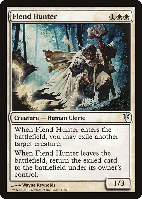 Fiend Hunter · Duel Decks: Sorin vs. Tibalt 11/80