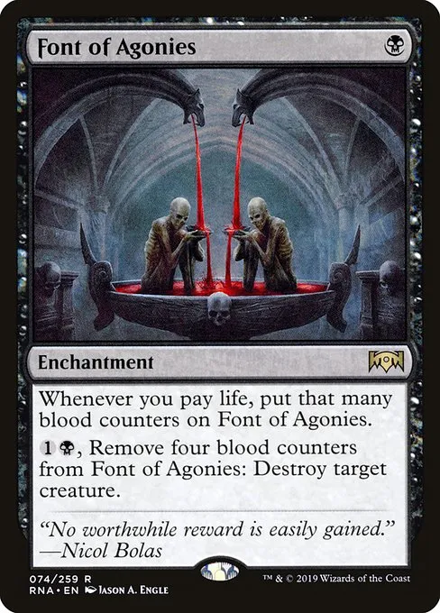 Font of Agonies · Ravnica Allegiance 74/273