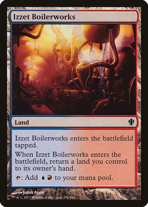 Izzet Boilerworks · Commander 2013 296/356