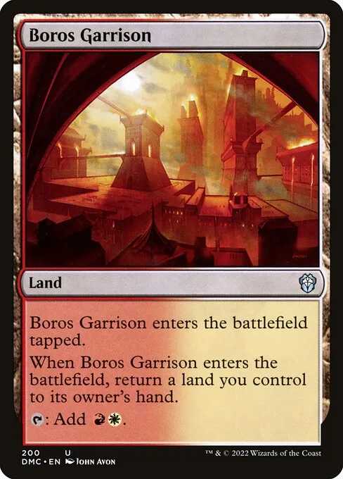 Boros Garrison · Dominaria United Commander 200/240